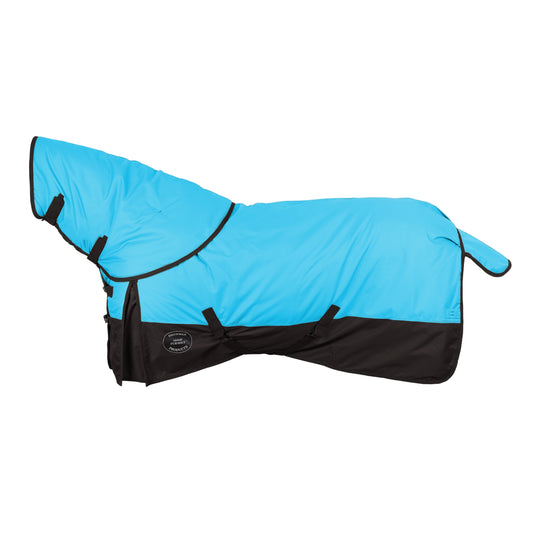 1200D Waterproof & Breathable Turnout Blanket w/ Neck Cover - Med Pony/Yearling (48" - 54")
