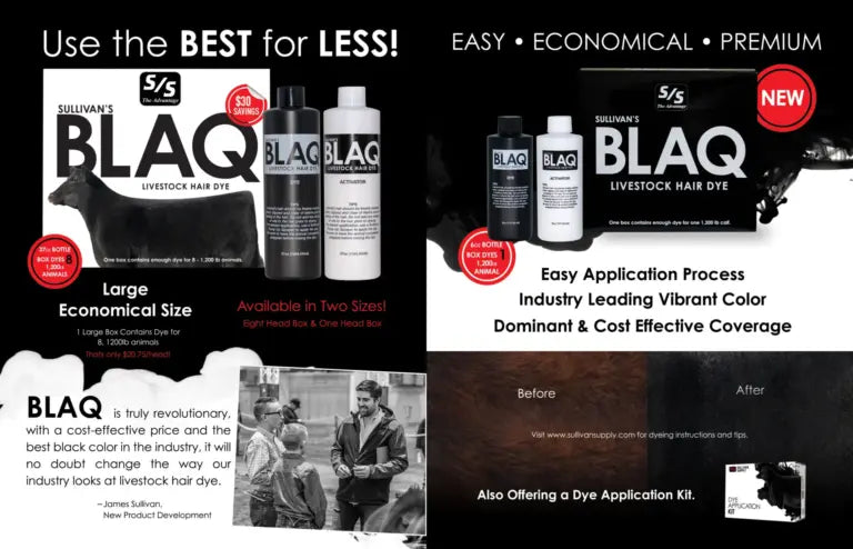 BLAQ Livestock Hair Dye