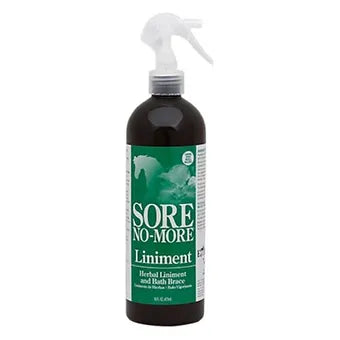 Sore No-More Liniment Spray 16 oz. For horses & dogs pain inflammation Herbal