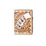 Hand Painted Ace Cards Trifold Wallet