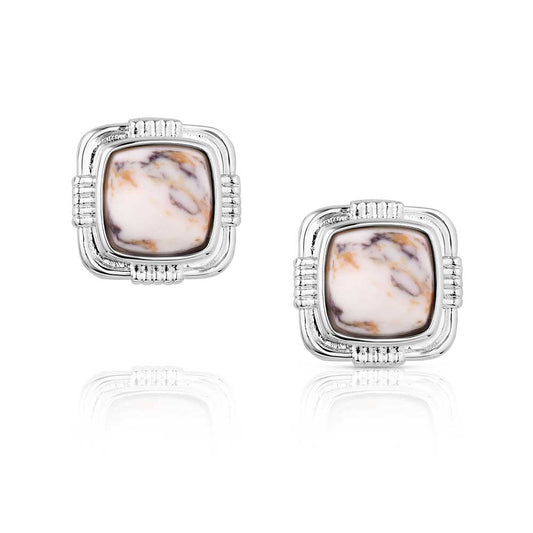 Montana Silversmiths Wild Horse Earrings