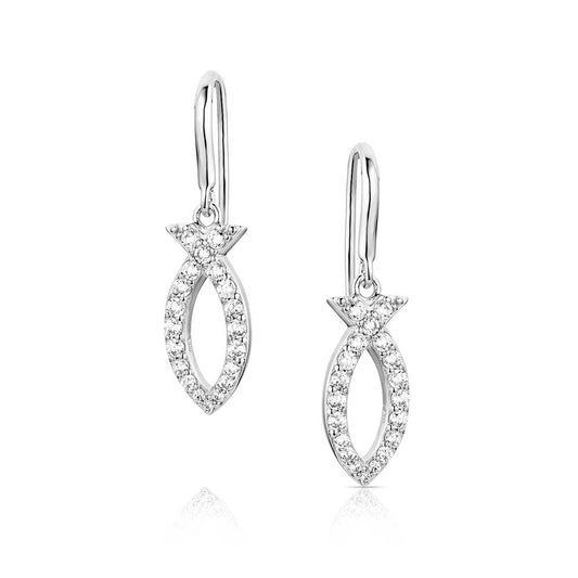Montana Silversmiths Graceful Waters Earrings