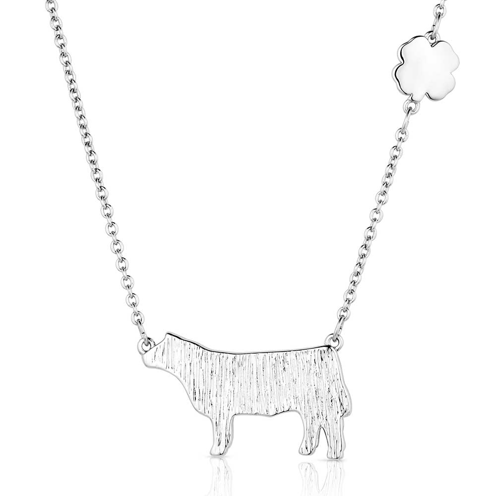 Montana Silversmiths 4-H Steer Showman Necklace