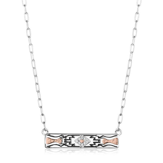 Montana Silversmiths Golden Horizon Bar Necklace