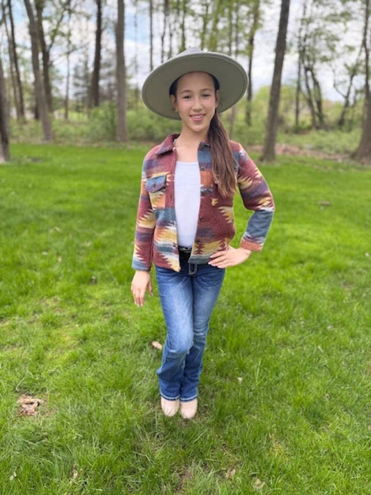 Montana Co AZTEC SHIRT JACKET