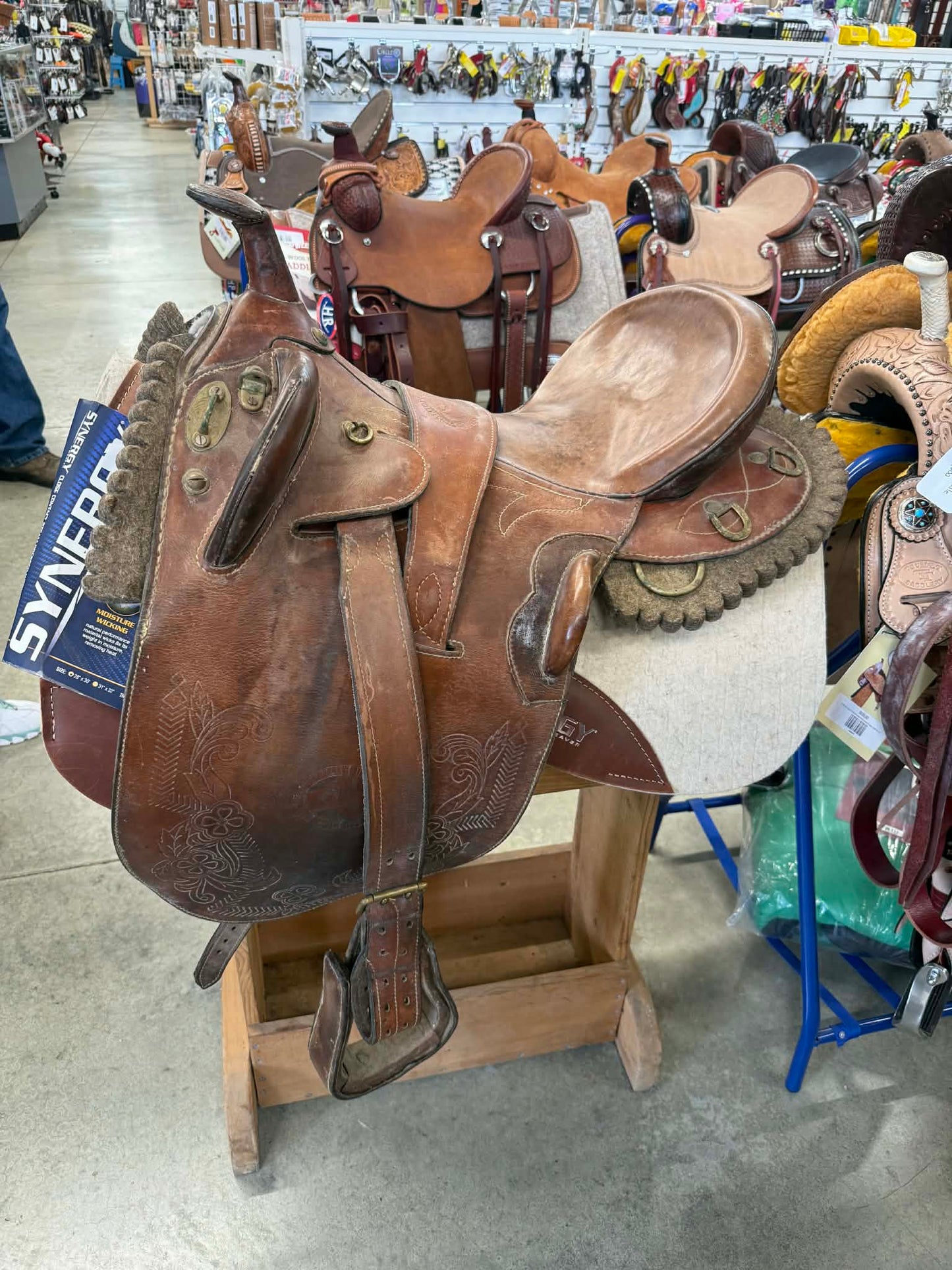 Used Aussie Stock Saddle