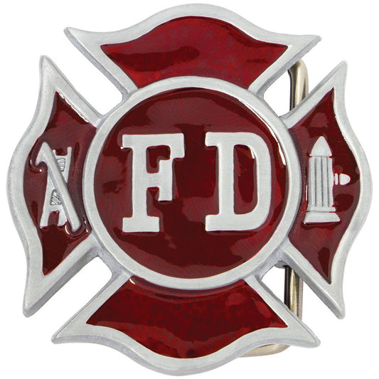 FD Firefighter Symbol Belt Buckle