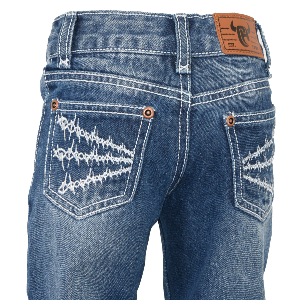 Cowboy Hardware Youth Boy's Barbed Wire Pocket Jeans