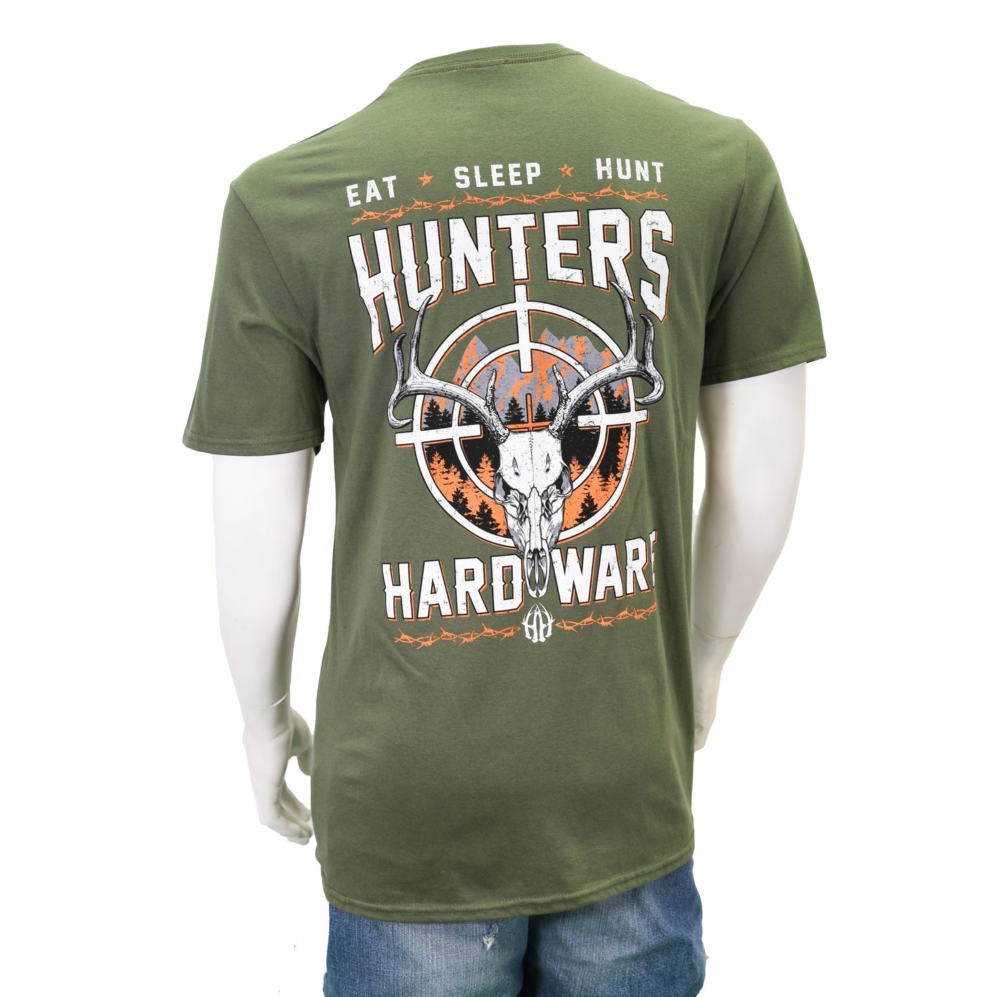 Men's Cowboy Hardware 'Eat-Sleep-Hunt' T-Shirt