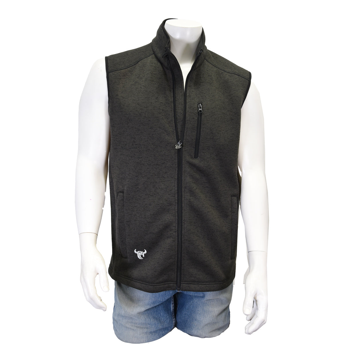 Cowboy Hardware Men's Speckled Fleece Vest