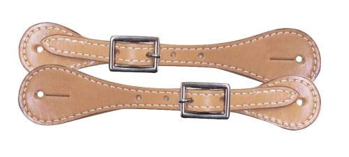 Youth size Light Oil Leather Spur Straps