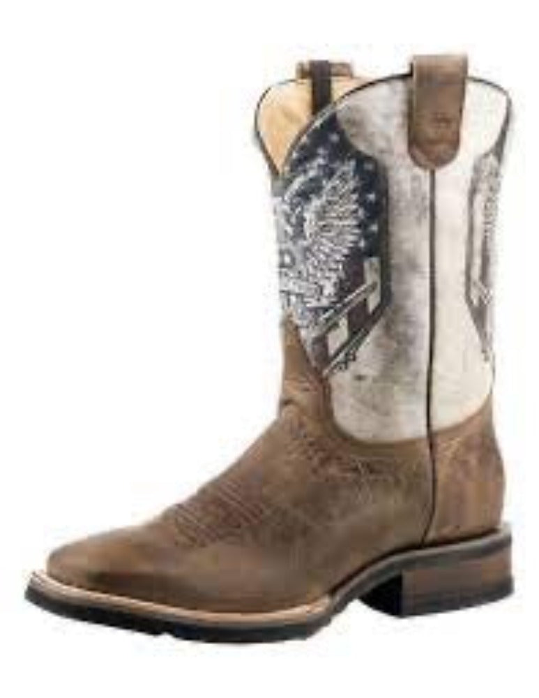 Roper Men's '2nd AMENDMENT' CONCEAL CARRY COWBOY BOOTS