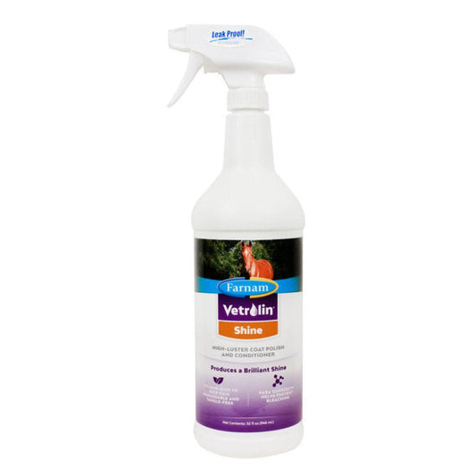 Vetrolin Shine Spray for Horses 32 oz.