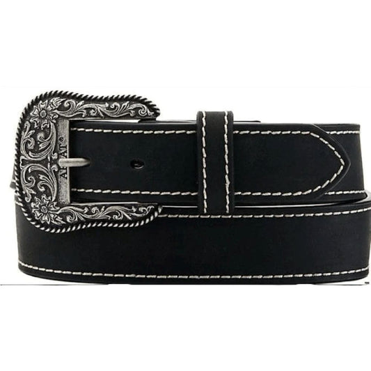 Womens Ariat Classic Stitch Black Belt
