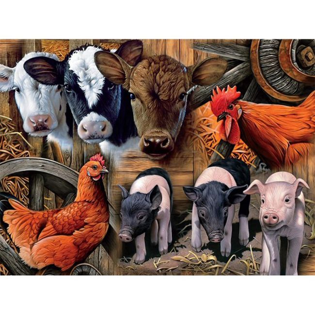 8 In 1 'On the Farm' Puzzle Pack