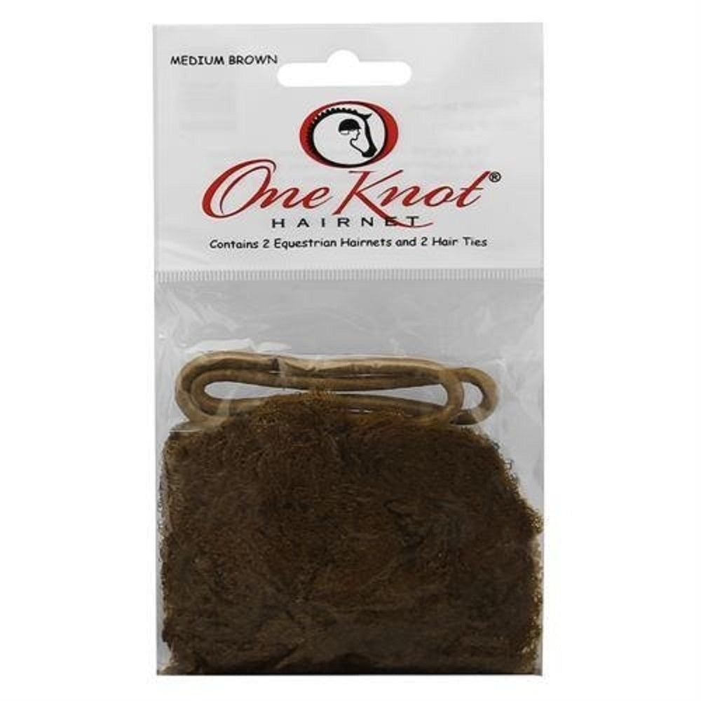 2 pack One Knot Hair Net, Color choice 2 pack