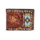 3D Belt Co.'s Tooled Bi-Fold Money Clip Wallet