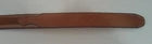Western Express Light Brown Leather &amp; Cowhide Belt