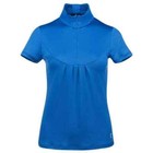 Horze brand Leonie Women's Short Sleeve Bamboo Shirt. Blue