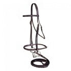 Raised Snaffle Draft Horse English Bridle