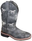 Smoky Mountain Children's Gray 'Rancher' Western Cowboy Boots