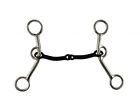 Stainless steel SWEET IRON MOUTH BIT w/ 5" Mouth 6 1/2" Cheek Twisted Snaffle