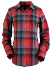 SALE!! Outback Trading Company Red & Gray Long-Sleeve Western Flannel Shirt.