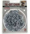 Valhoma TIE-OUT SILVER CHAIN for medium dogs