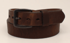 3D Belt Co.'s Men's Genuine Leather Brown Classic Belt.