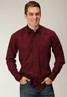 Roper Men's Red & Black Vintage Foulard Western Shirt