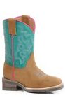 Roper Toddler Girl's Western Cowboy Boots with Turquoise Shaft