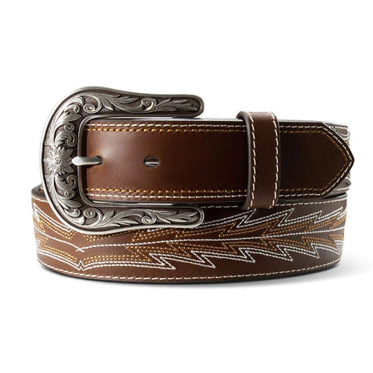 Ariat Ladies Leather Belt 1 1/2 Casanova Brown