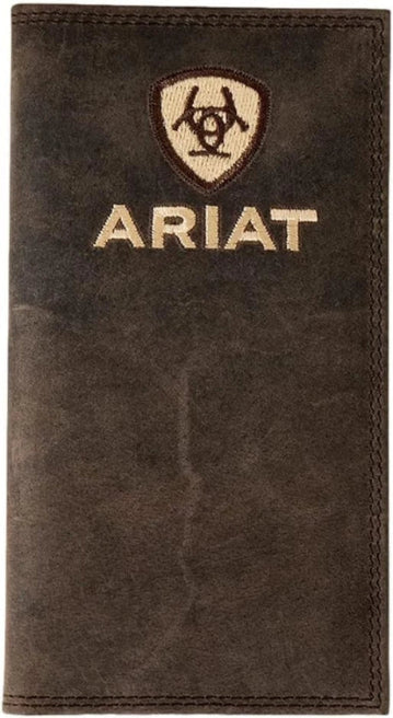 Ariat Rodeo Wallet Crazy Horse Leather Brown