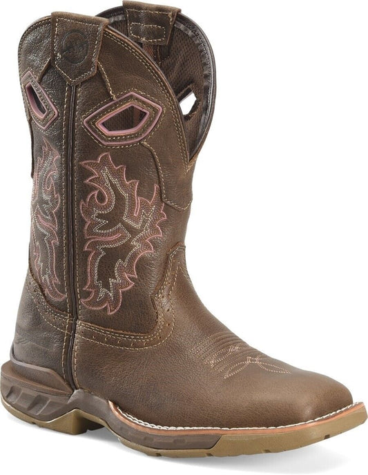 Women's Double H 'ARI' WESTERN SQUARE TOE ROPER COWBOY BOOTS