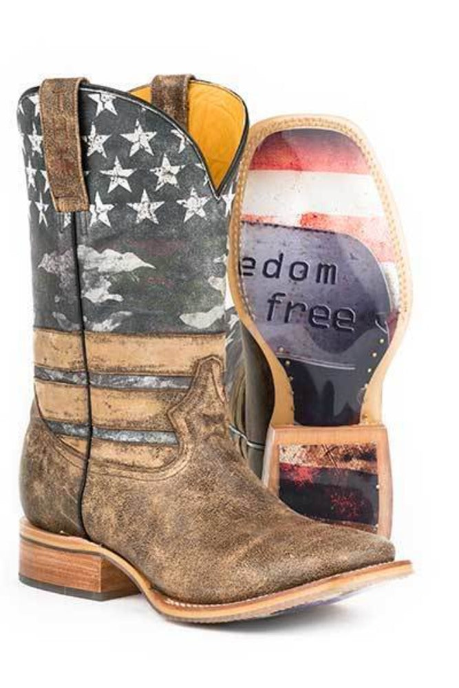 Men's Tin Haul 'Freedom' Western Cowboy Boots