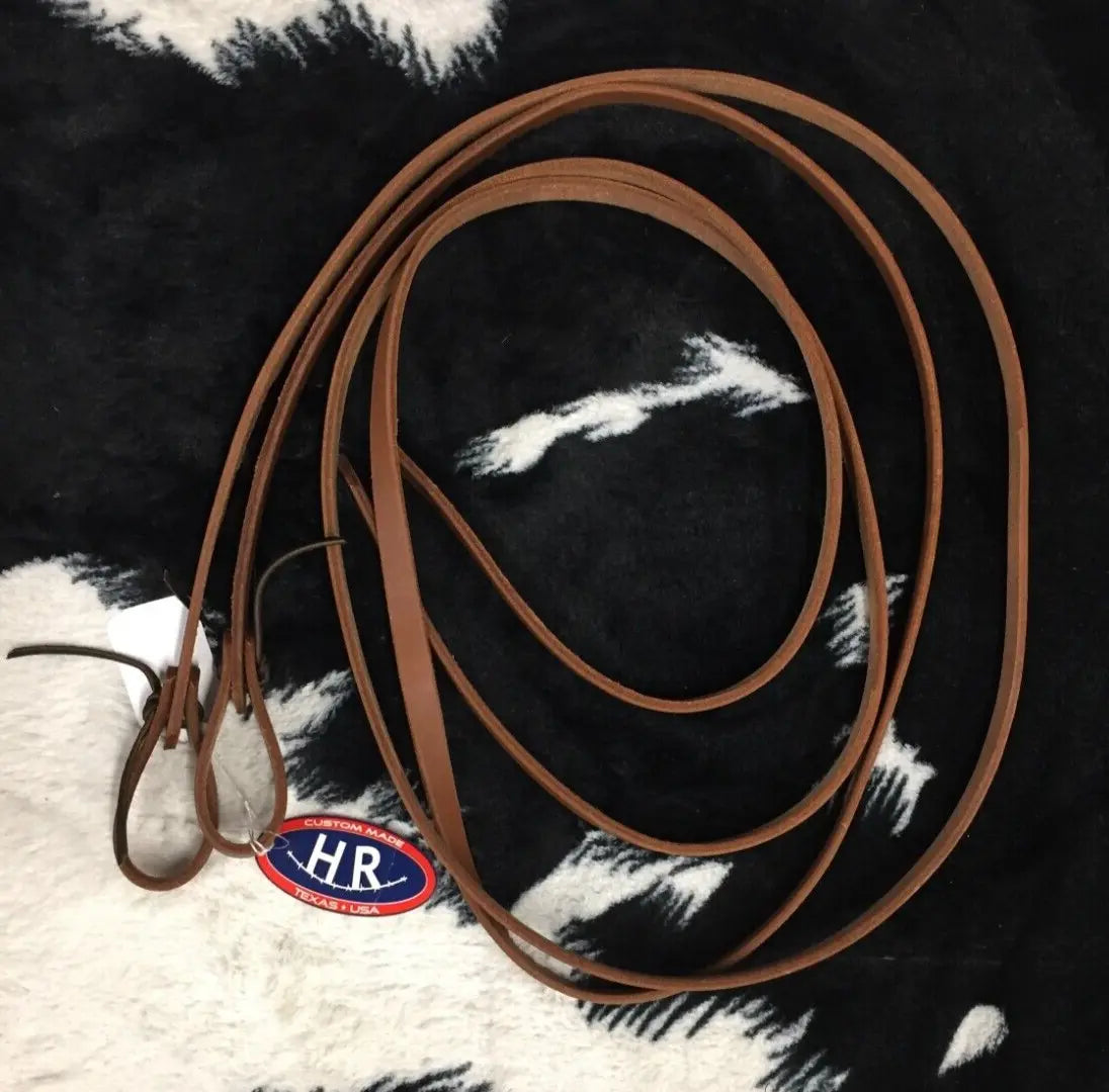 HR Saddlery 7' Leather Split Reins