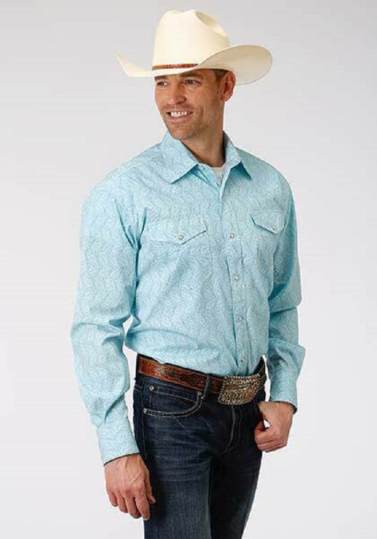 Men's Roper Nested Paisley Western Shirt