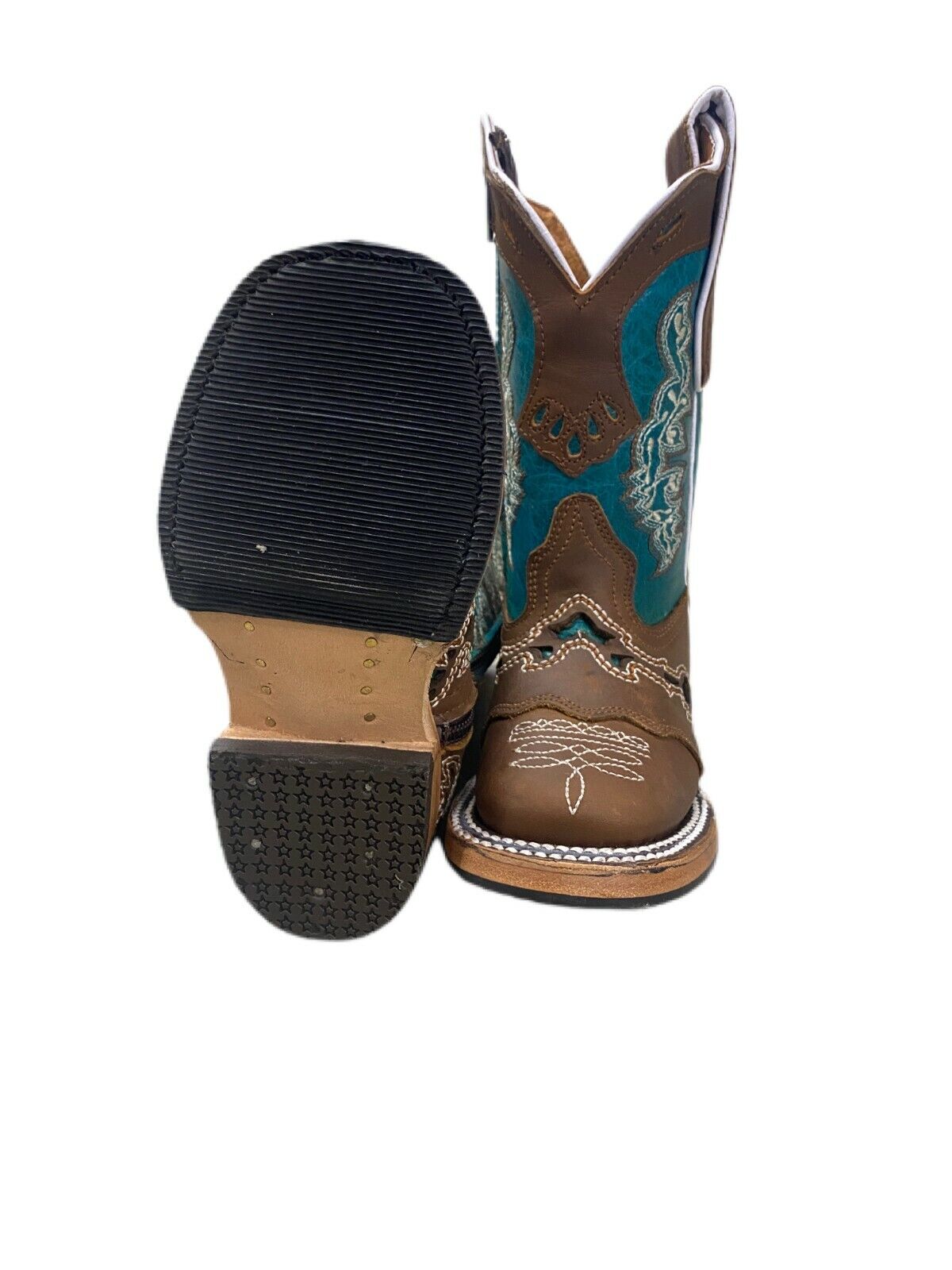 Girl's Redhawk Turquoise Cowboy Boots