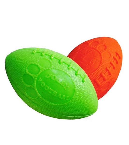 Tough floating JOLLY FOOTBALL 8" DOG PLAY TOY