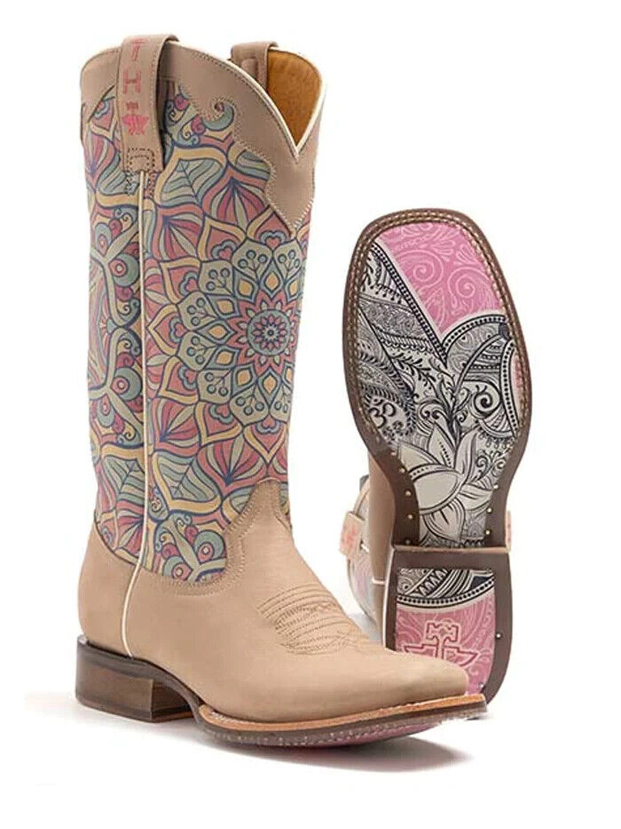 Women's Tin Haul 'Inner Peace' Cowboy Boots