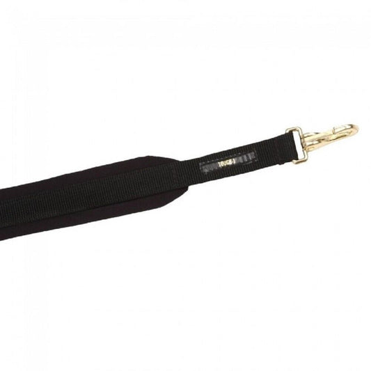 Black Padded Nylon Saddle Carry Strap w/ Snaps