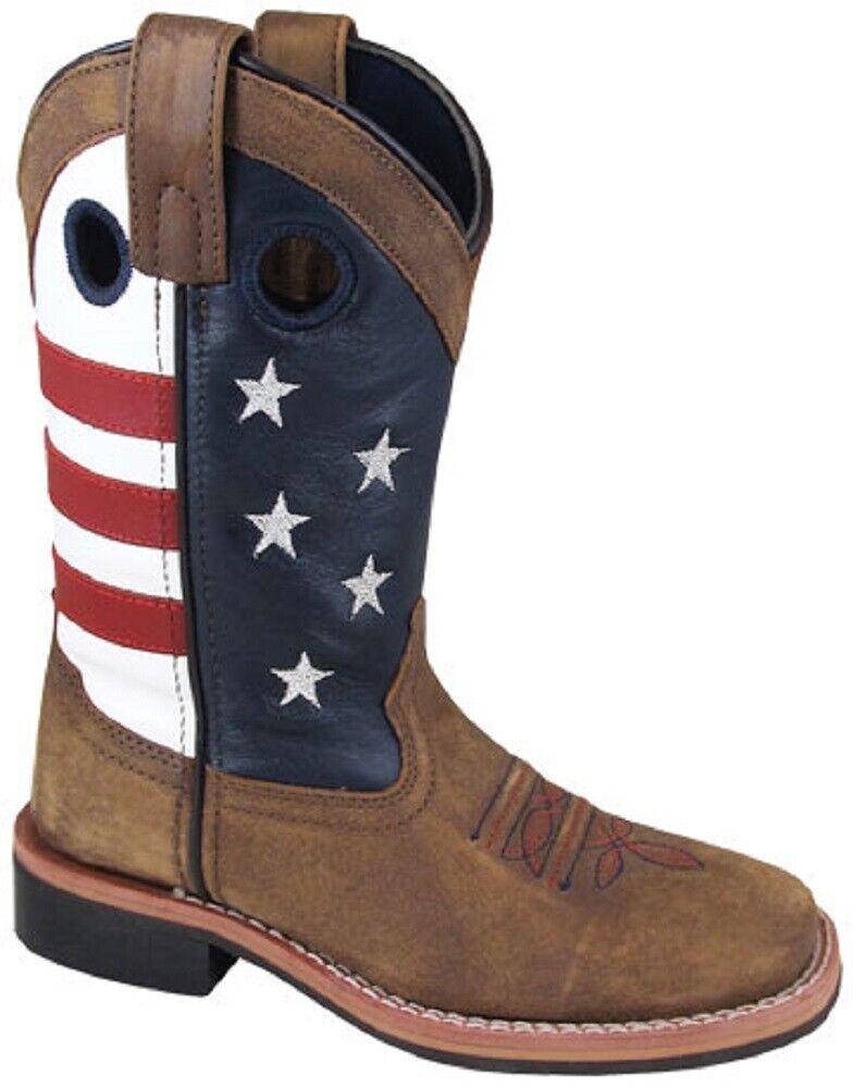 Youth 'STARS AND STRIPES' USA FLAG COWBOY BOOTS