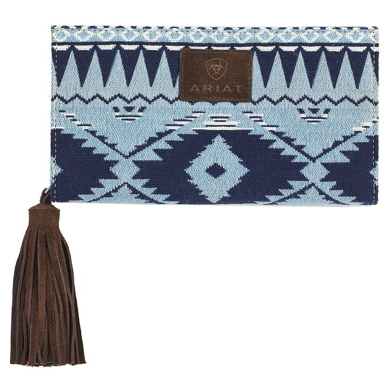 Ariat Blue 'Madison' Clutch Wallet
