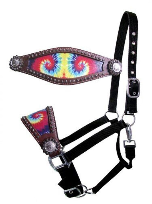 Tie Dye Bronc Halter