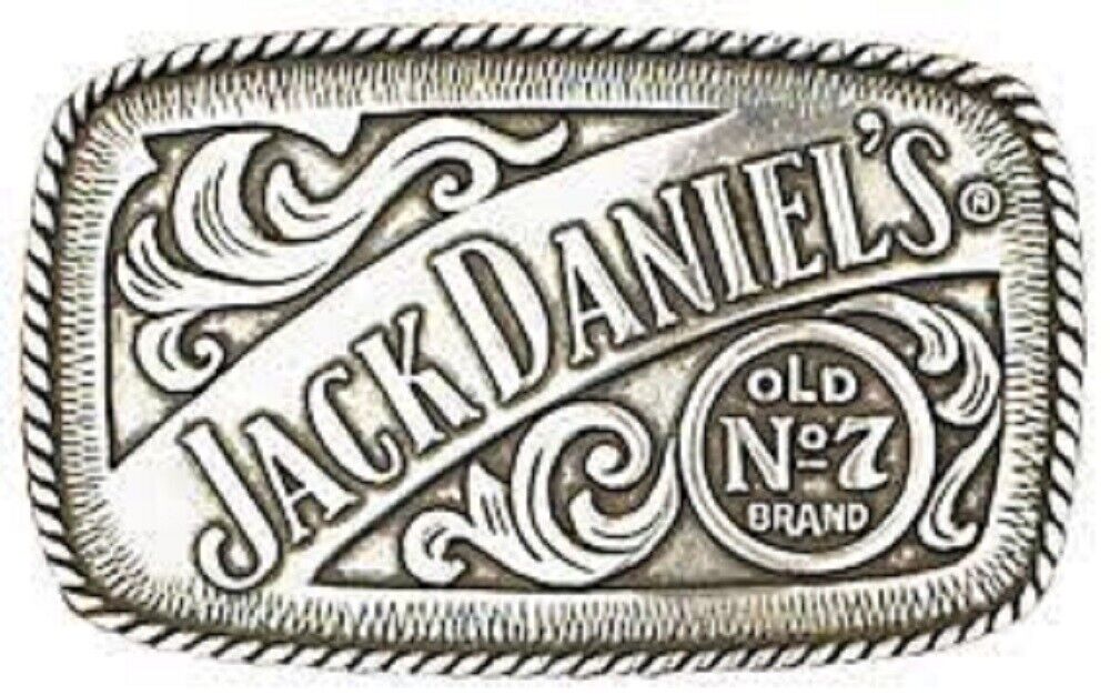 JACK DANIEL'S OLD NO. 7 BRAND BELT BUCKLE