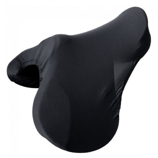 Tough-1 Black LYCRA ENGLISH HORSE SADDLE COVER