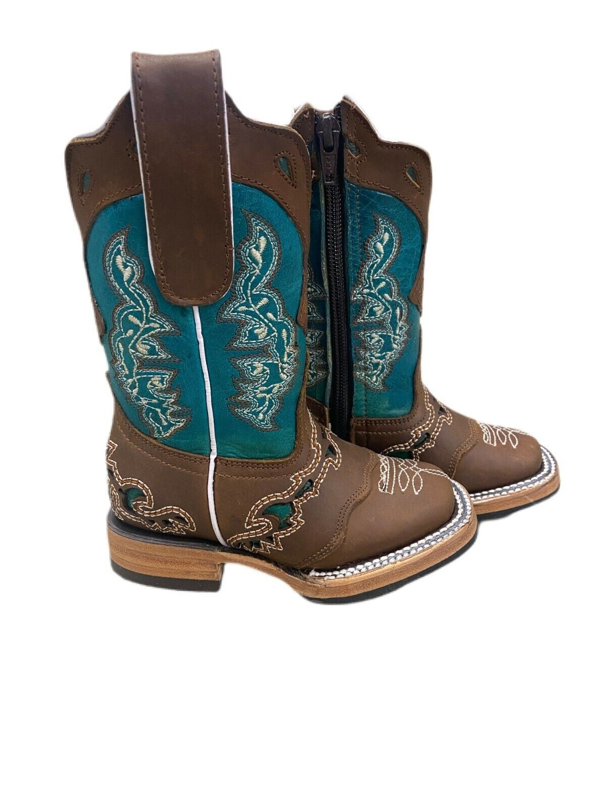 Girl's Redhawk Turquoise Cowboy Boots