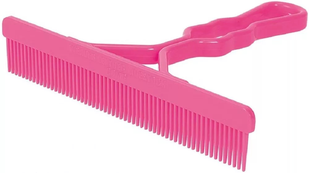 Weaver Leather 9" Pink Plastic Fluffer Comb