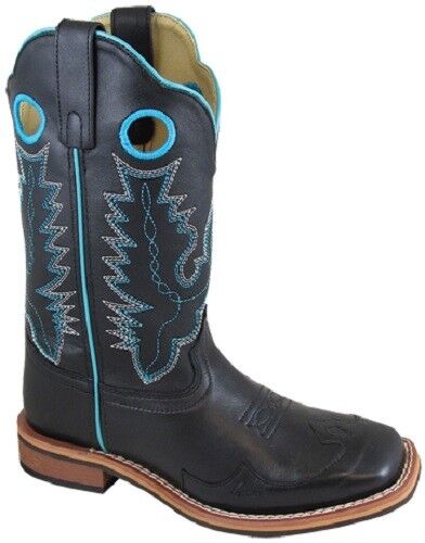 Smoky Mountain Black "Marianna" Square Toe Boot