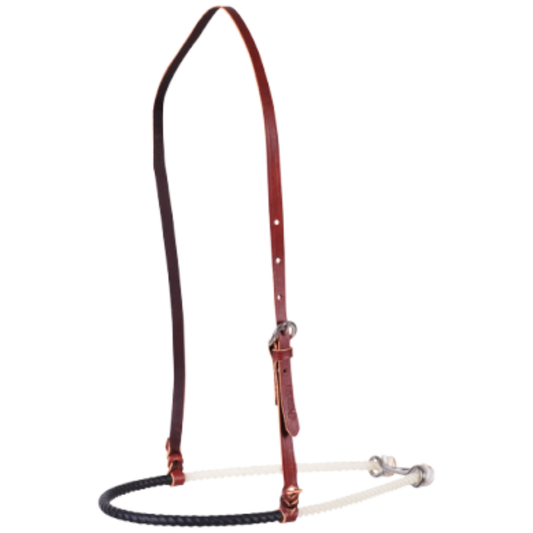 Martin Saddlery Single Rope Noseband with Shrink Tube Cover